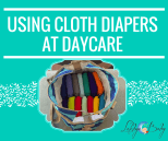 Using Cloth diapers At daycare